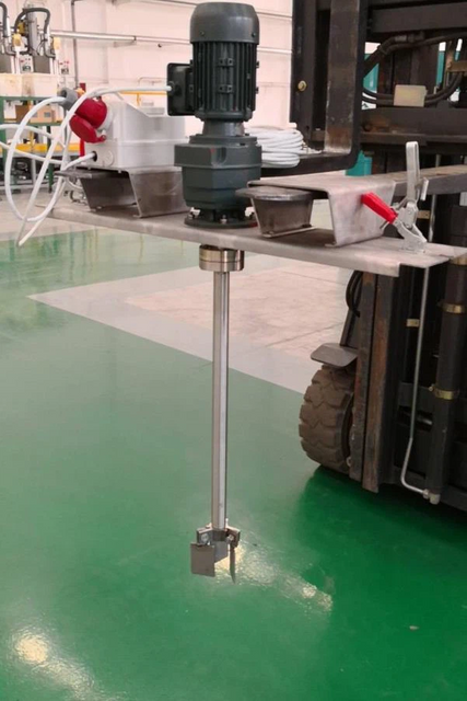 เครื่องผสมสำหรับเครื่องกวนผสมขนาดเล็กของถัง IBC